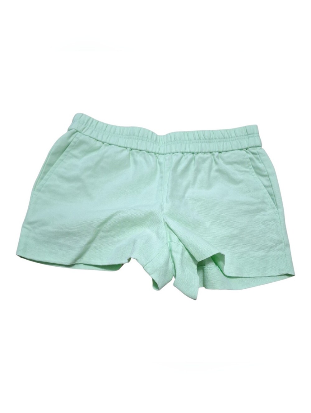 J. Crew 3 Pairs Elastic-Waist Women's Shorts - Purple, Green, Mint Size 2 - Picture 2 of 5